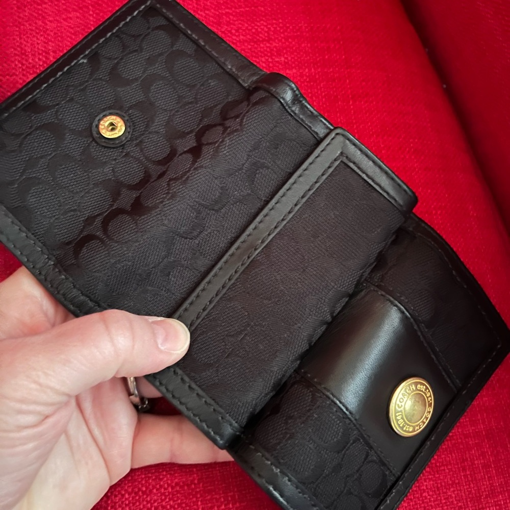 4 Coach Miscellaneous Accessories Guaranteed Authentic Wallets Wristlet Black - Picture 10 of 16